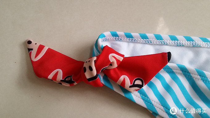 跪指压板也要晒：晒晒 Paul Frank 大嘴猴 Red Julius Stripe Bandeau Bikini 比基尼套装