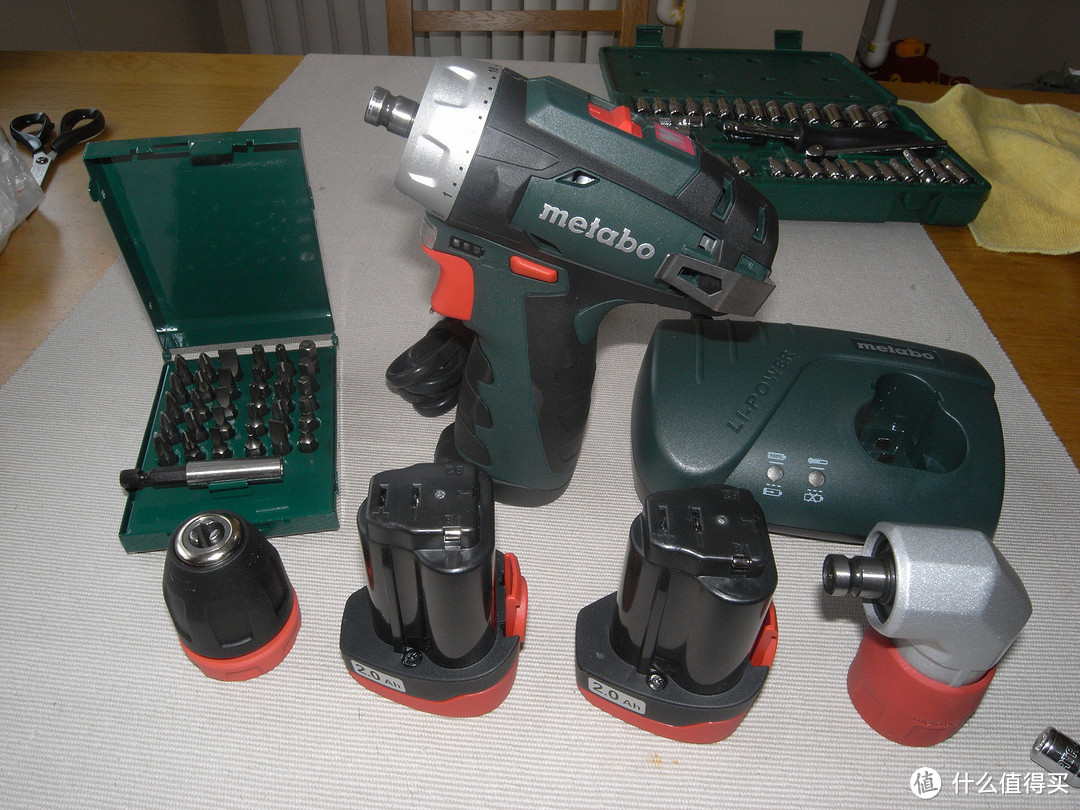 缘分开箱！Metabo 麦太保 PowerMax BS Quick Pro 10.8V锂电工具套装开箱