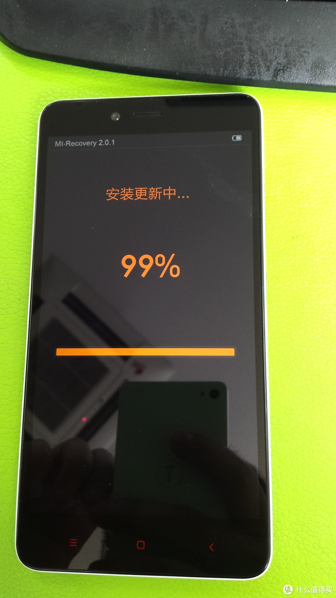 到手即来一次系统升级，但升级后依然是MIUI6……