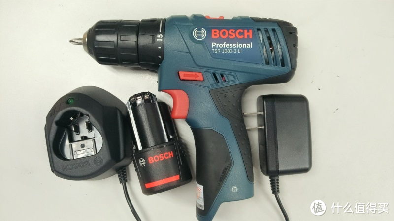 BOSCH 博世 TSR 1080-2-LI(1B) 到手晒单，充电器缩水