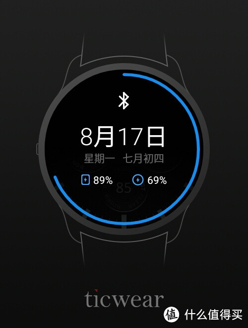 新鲜到货的 Ticwatch 智能手表 开箱