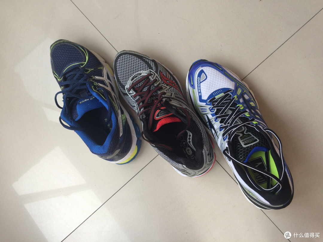 ASICS、Brooks、Saucony跑鞋选购使用心得