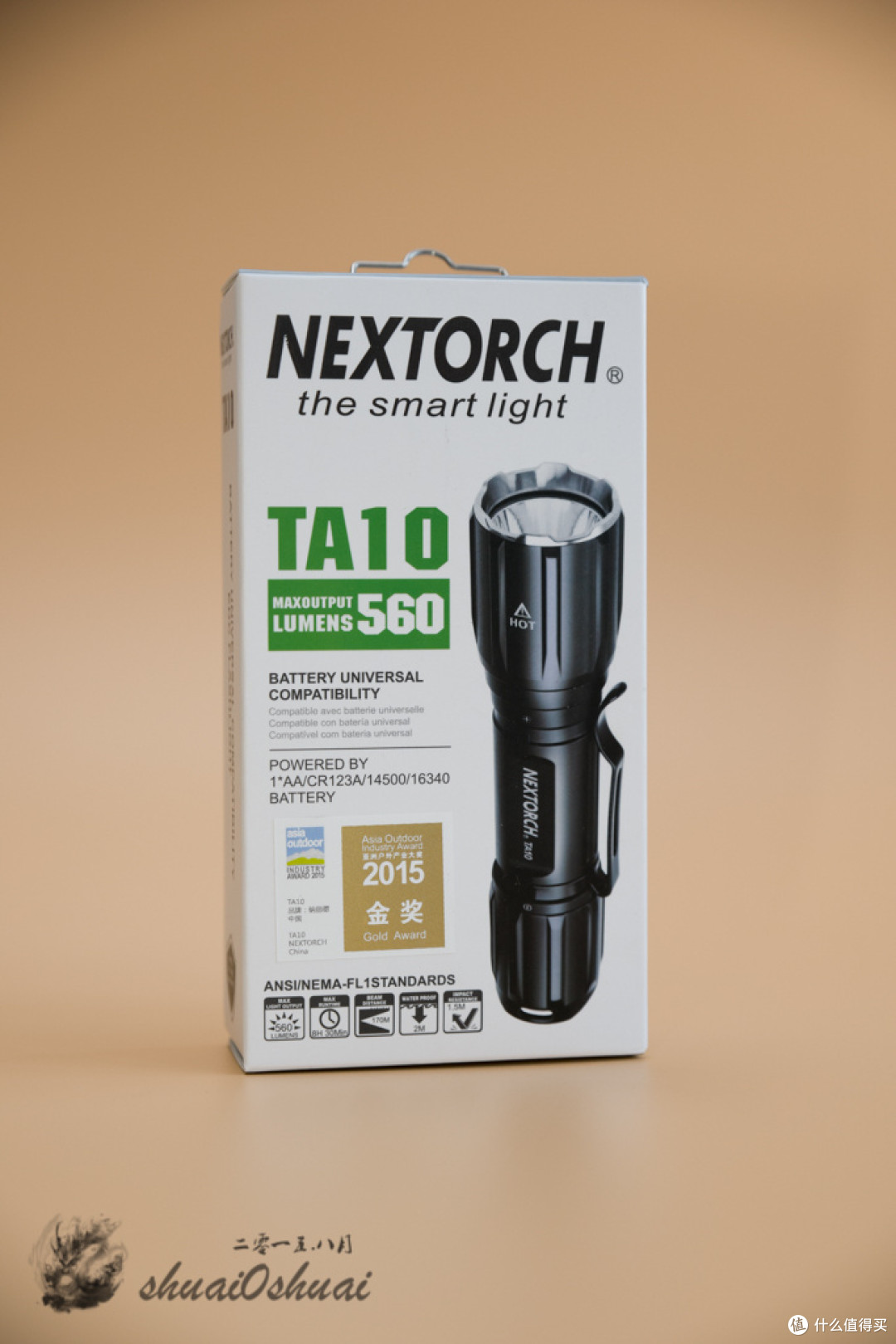 各种电池通吃的吃货 — NEXTORCH 纳丽德TA10