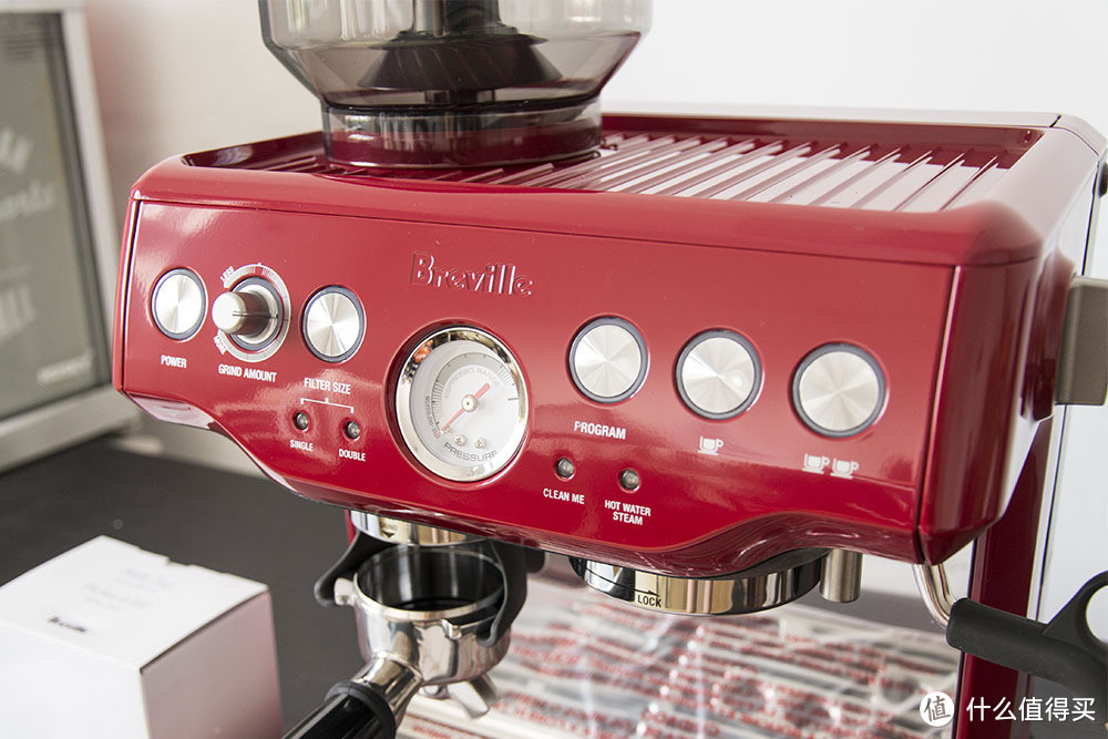 颜控乱入：美亚入手 Breville 铂富 Barista Express 半自动咖啡机（带磨豆器）