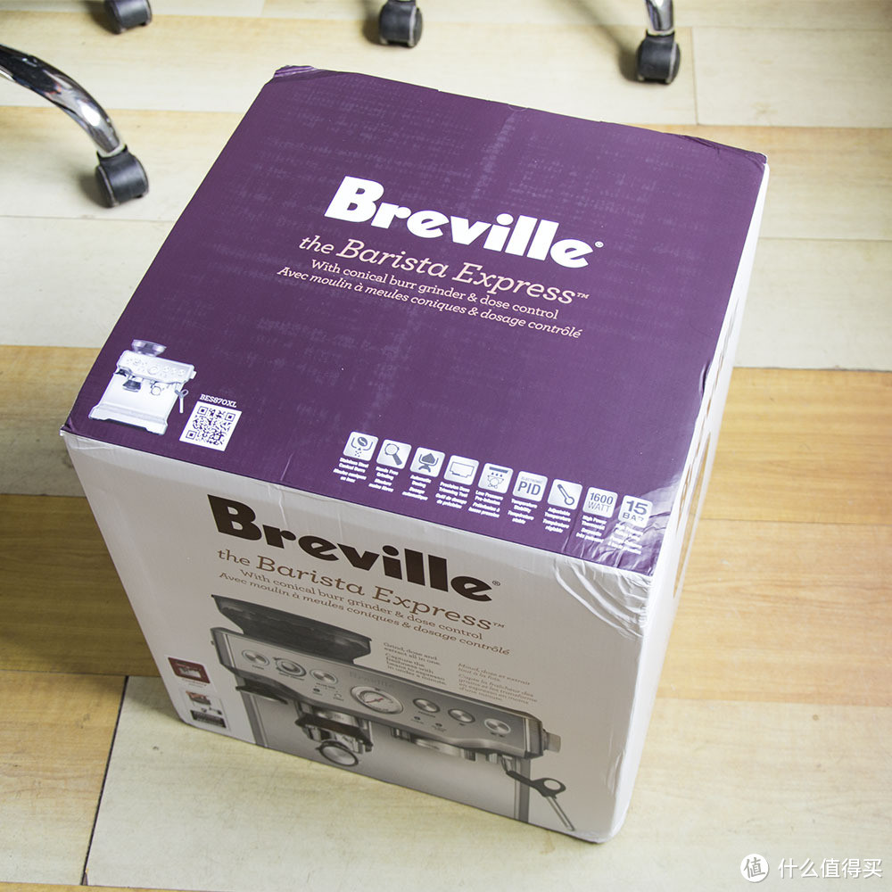 颜控乱入：美亚入手 Breville 铂富 Barista Express 半自动咖啡机（带磨豆器）