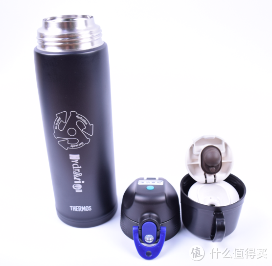 一颗户外的心：THERMOS 膳魔师 FFR-801WF BK-BL 保温杯