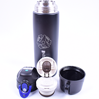 一颗户外的心：THERMOS 膳魔师 FFR-801WF BK-BL 保温杯