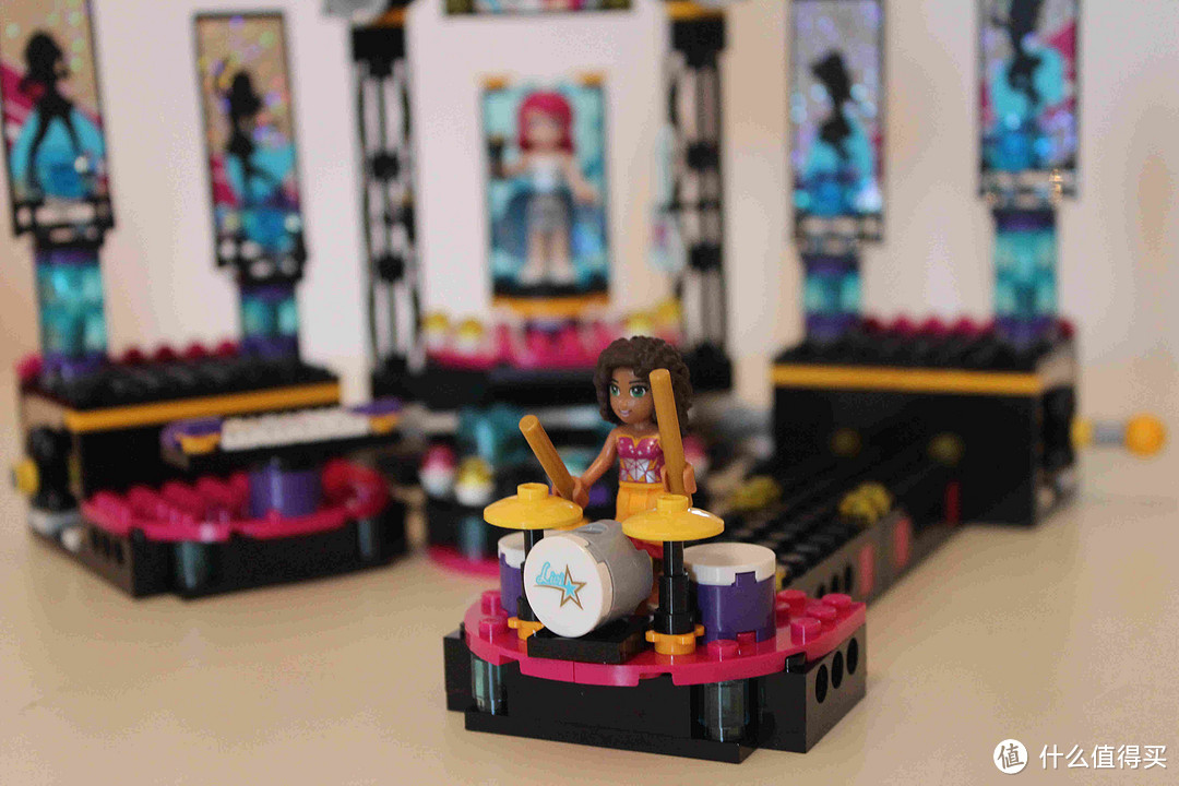 【众测乐高专场】LEGO 乐高 大歌星演出舞台 41105 不一样的体验