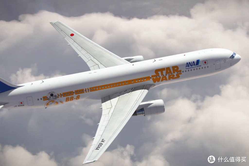 以BB-8及R2-D2为素材：ANA航空 发布 两款全新星战题材涂装飞机