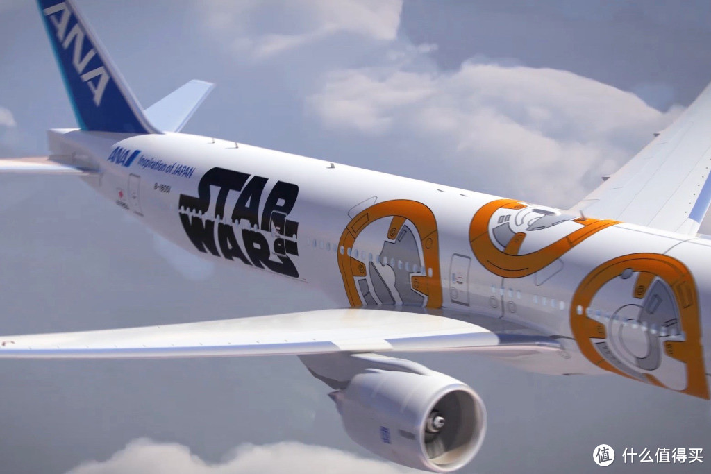 以BB-8及R2-D2为素材：ANA航空 发布 两款全新星战题材涂装飞机