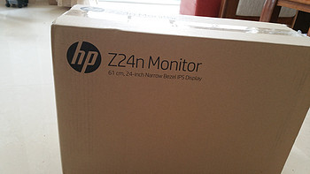 惠普 Z24n 24英寸 显示器开箱晒物(面板|边框|按键|接口)