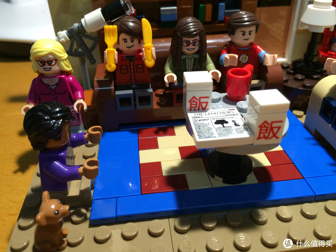 终于到手，人生第一个乐高：LEGO 乐高 IDEAS系列 21302 The Big Bang Theory 生活大爆炸