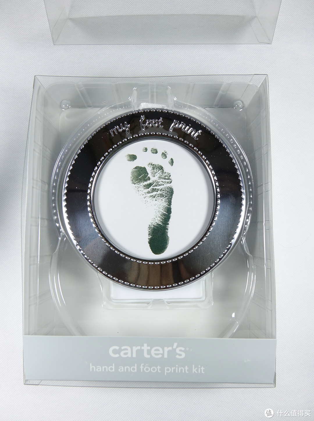 熊娃建号纪念物：Carter’s hand and foot print 宝宝手/脚印