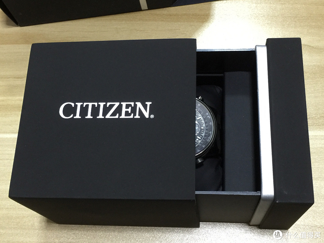 (网友分享)Citizen 西铁城 BY0084-56E 男款钛合金光动能电波腕表