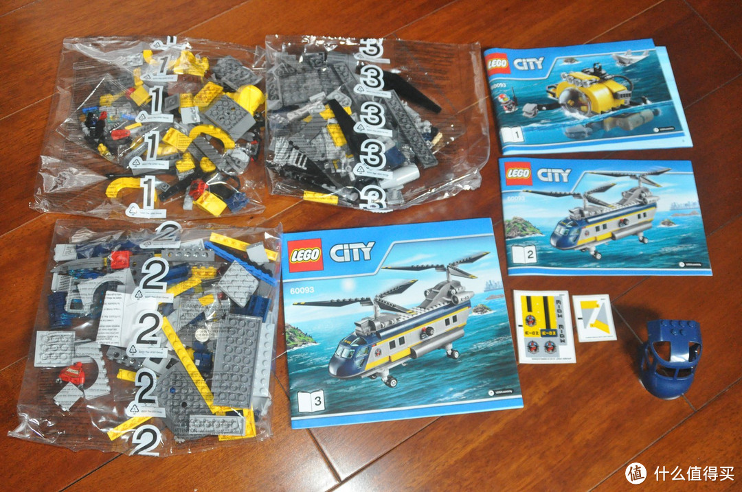 单反毁一生，LEGO穷三代——LEGO 60093 深海探险直升机