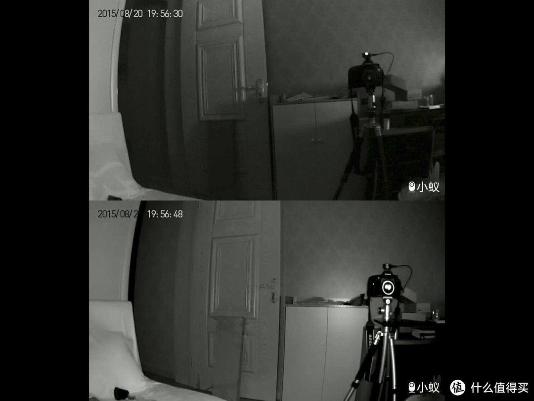 小蚁智能摄像机 标准版与夜视版对比评测（带视频）