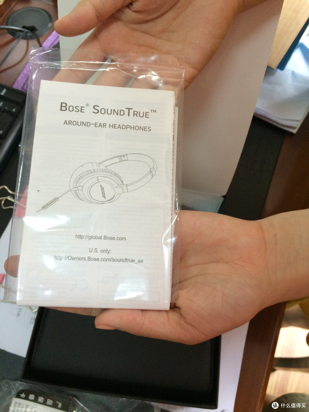 亚马逊819 699元 Bose SoundTrue 黑色耳罩式耳机开箱