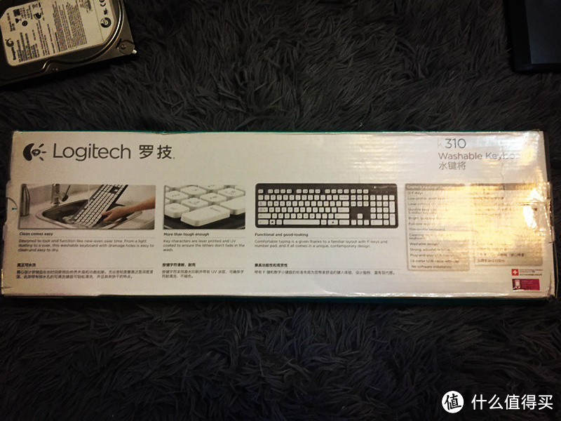 给老妈换套键盘 — Logitech 罗技 K310 可水洗复古键盘