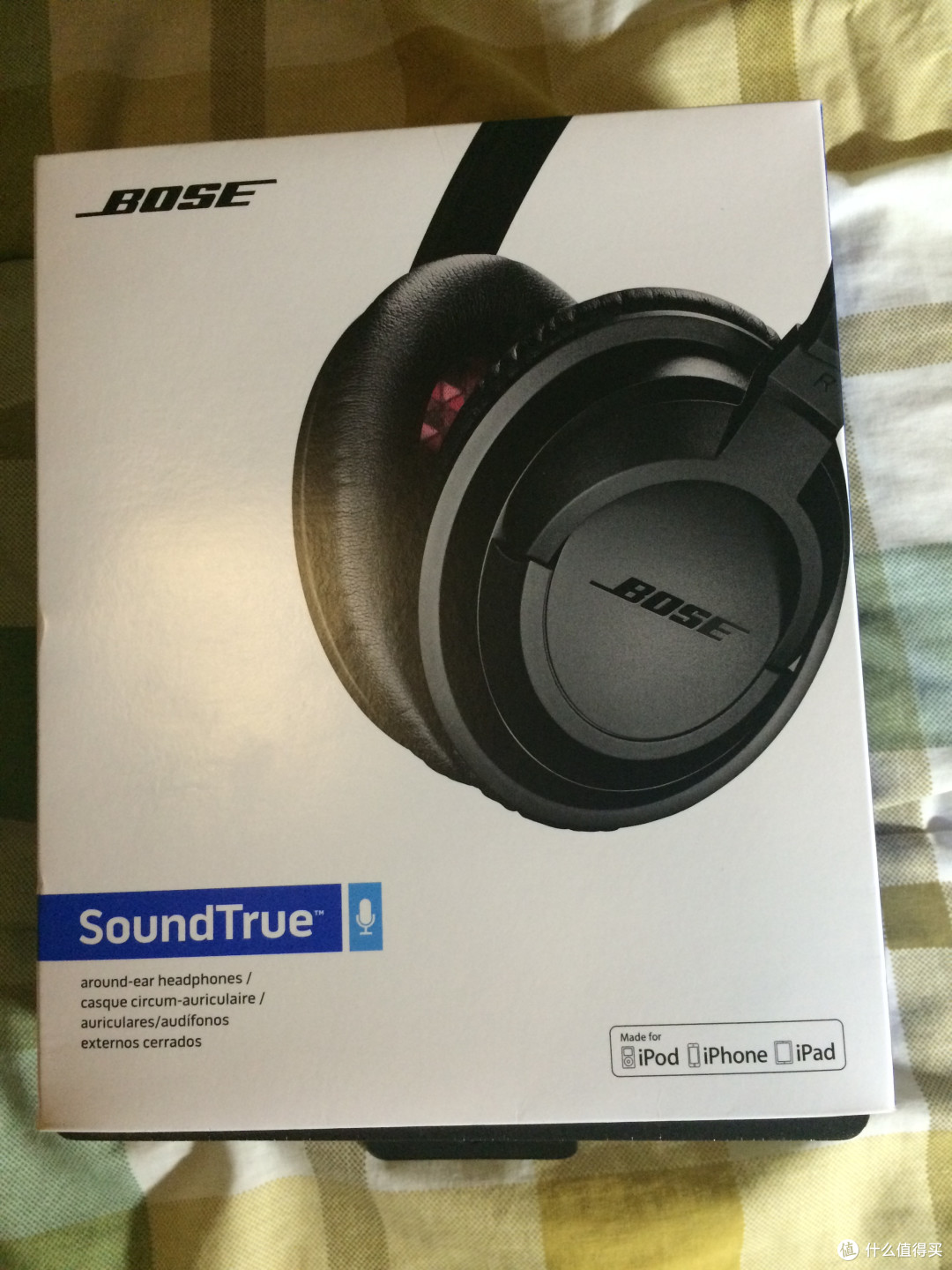 亚马逊819 699元 Bose SoundTrue 黑色耳罩式耳机开箱