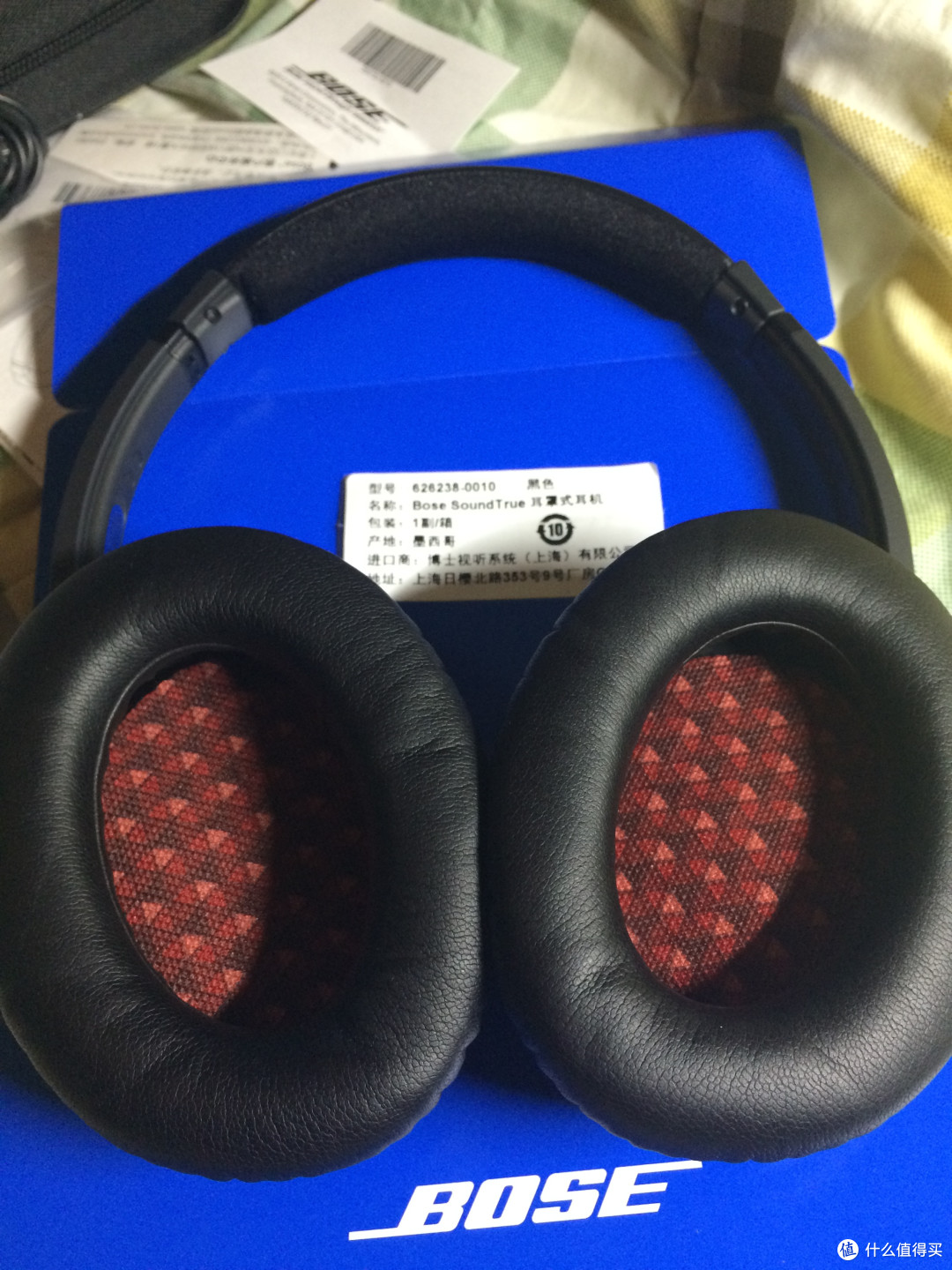 亚马逊819 699元 Bose SoundTrue 黑色耳罩式耳机开箱