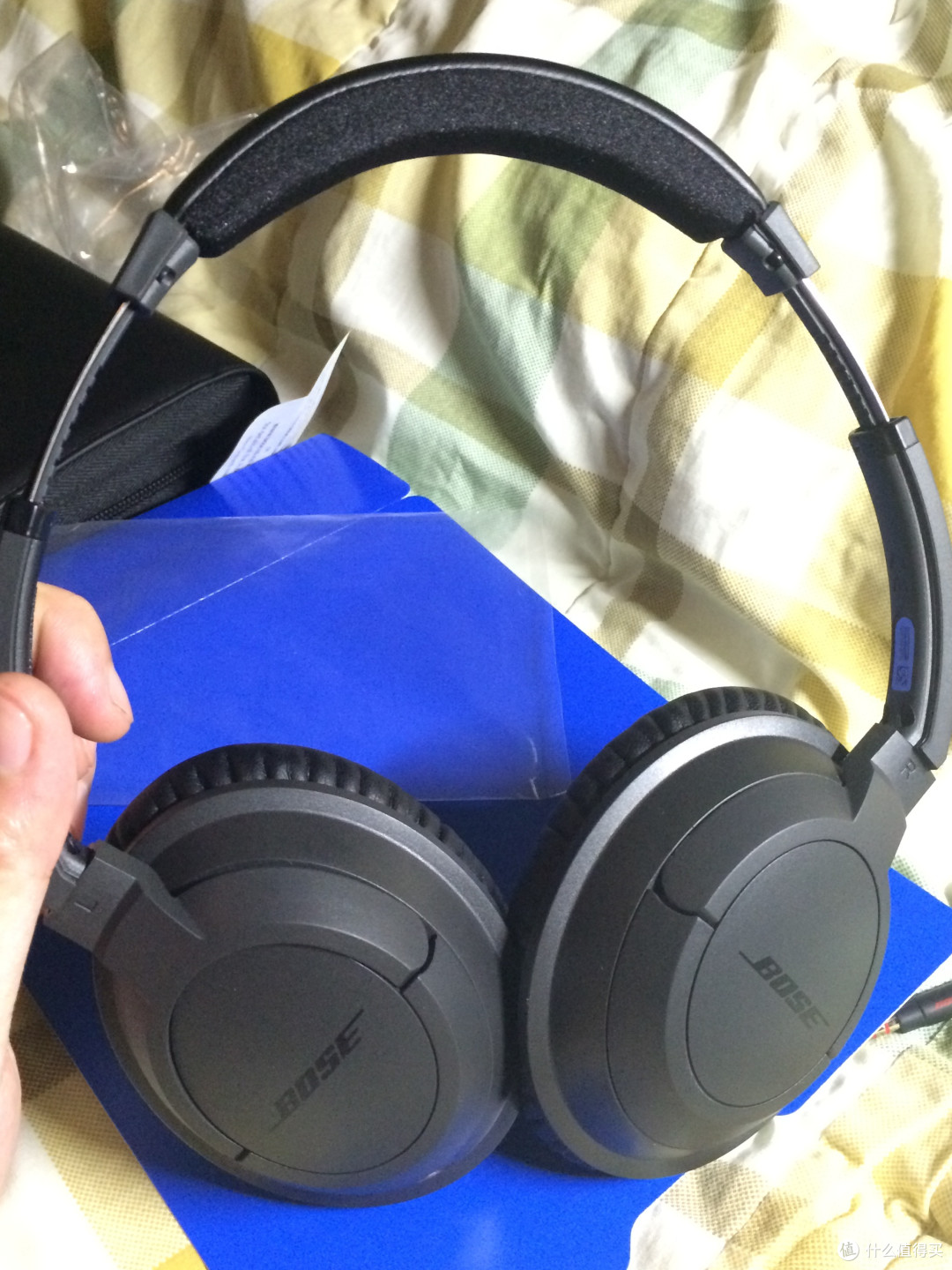 亚马逊819 699元 Bose SoundTrue 黑色耳罩式耳机开箱