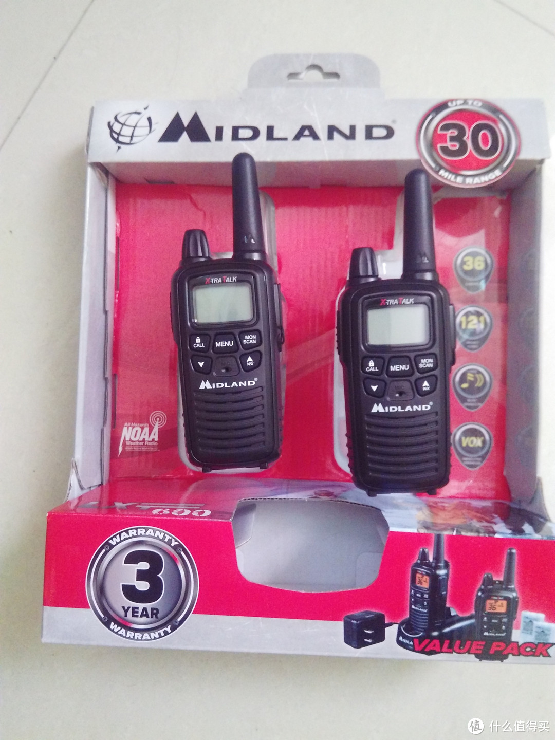 Midland LXT600VP3 对讲机伪开箱图1