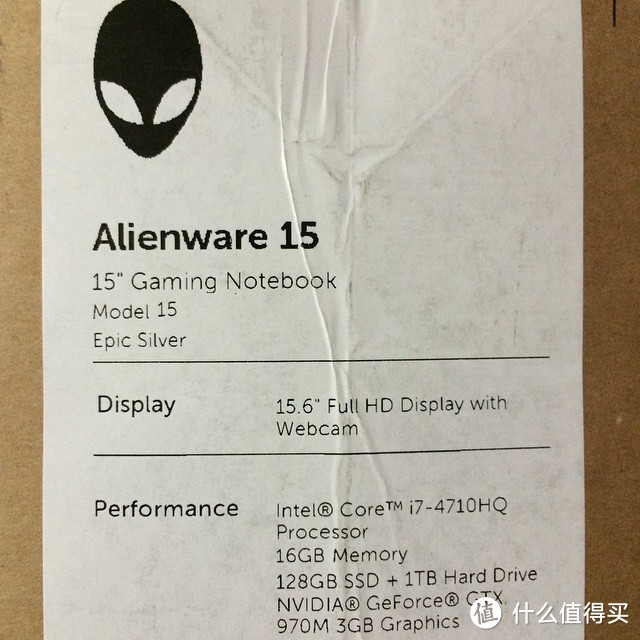 Alienware 15 笔记本电脑使用简测