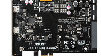 USB 3.1 Type-C扩展神器：ASUS 华硕 推出 USB 3.1 UPD Panel 扩展套件