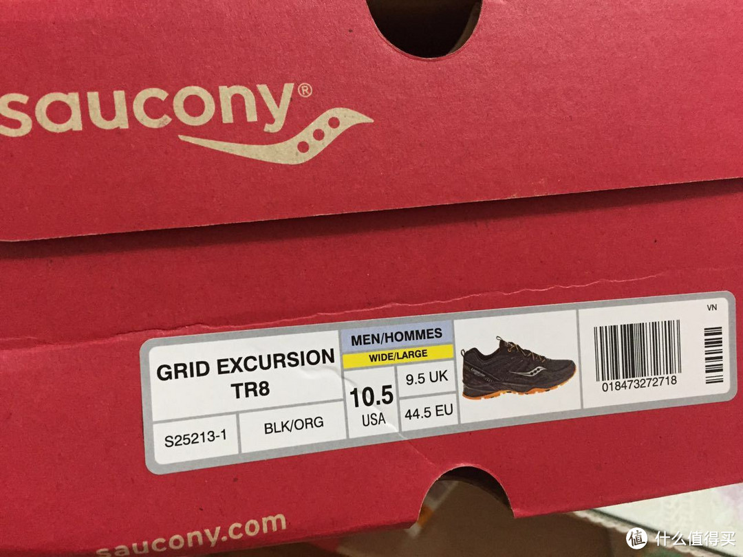 都市生活不错的选择：saucony 索康尼 Grid Excusion TR8 男款越野跑鞋