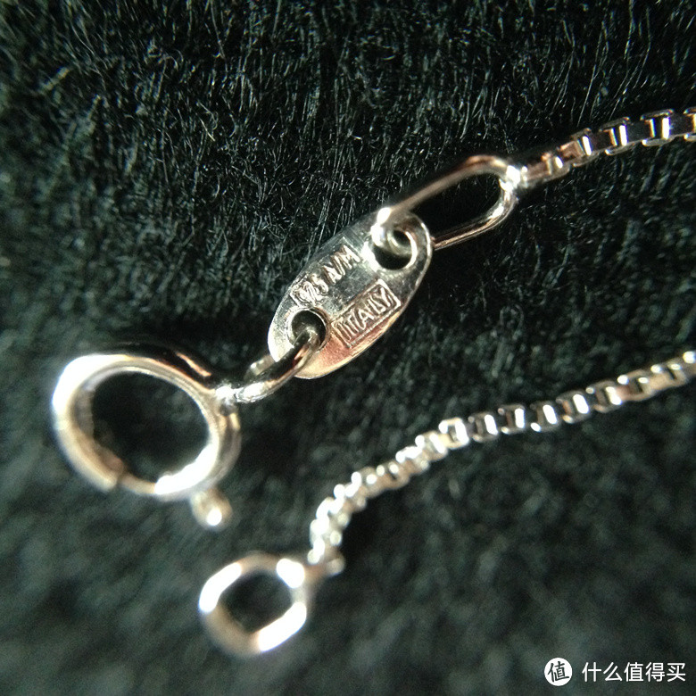 蓝色控的剁手记：美亚直邮 Sterling Silver 托帕石 吊坠项链