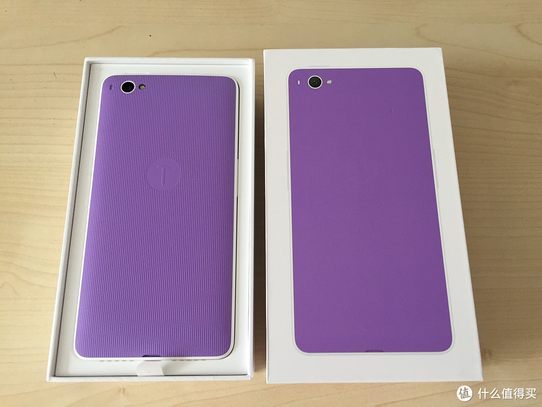 紫色16GB 坚果手机 简单开箱