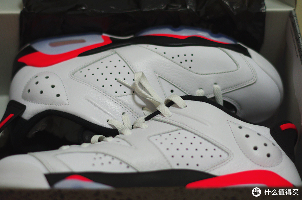 迟到的开箱：Air Jordan aj6 low white infrared 篮球鞋