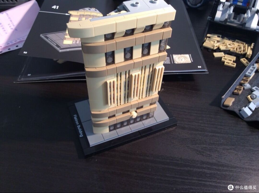 lego 乐高 建筑系列 熨斗大楼 architecture 21023