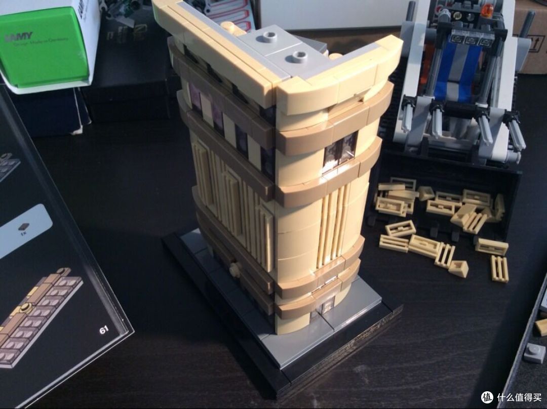 lego 乐高 建筑系列 熨斗大楼 architecture 21023