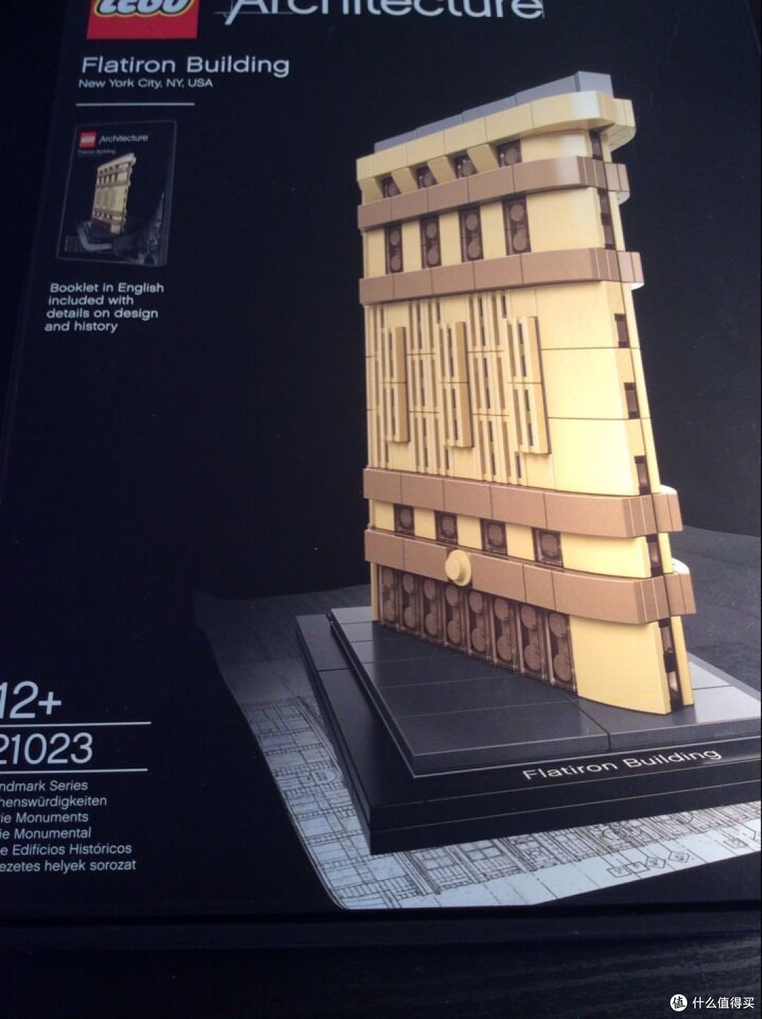 lego 乐高 建筑系列 熨斗大楼 architecture 21023