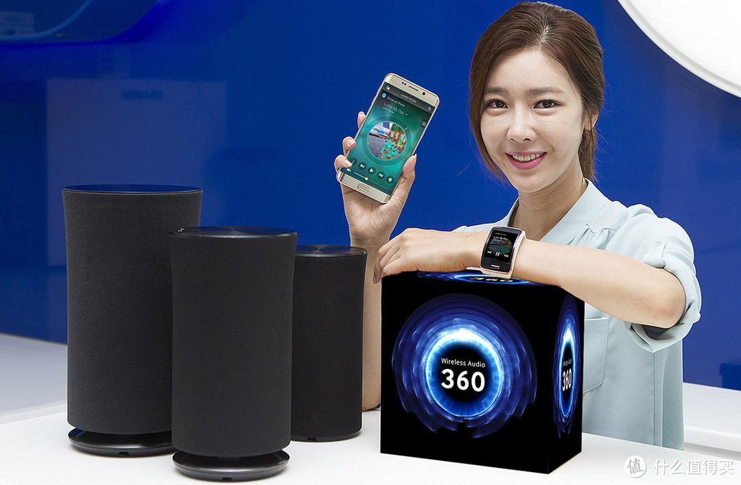 360度无死角：SAMSUNG 三星 发布 R1/R3/R5 三款无线扬声器