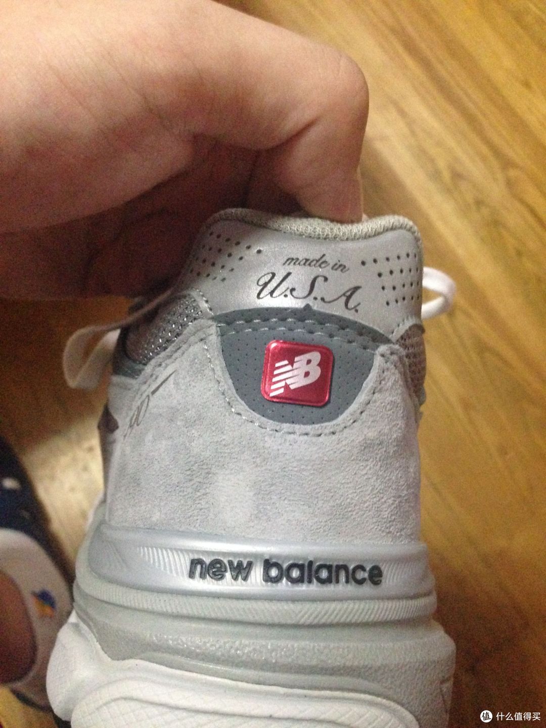 海淘回 new balance 990V3 男款 总统慢跑鞋