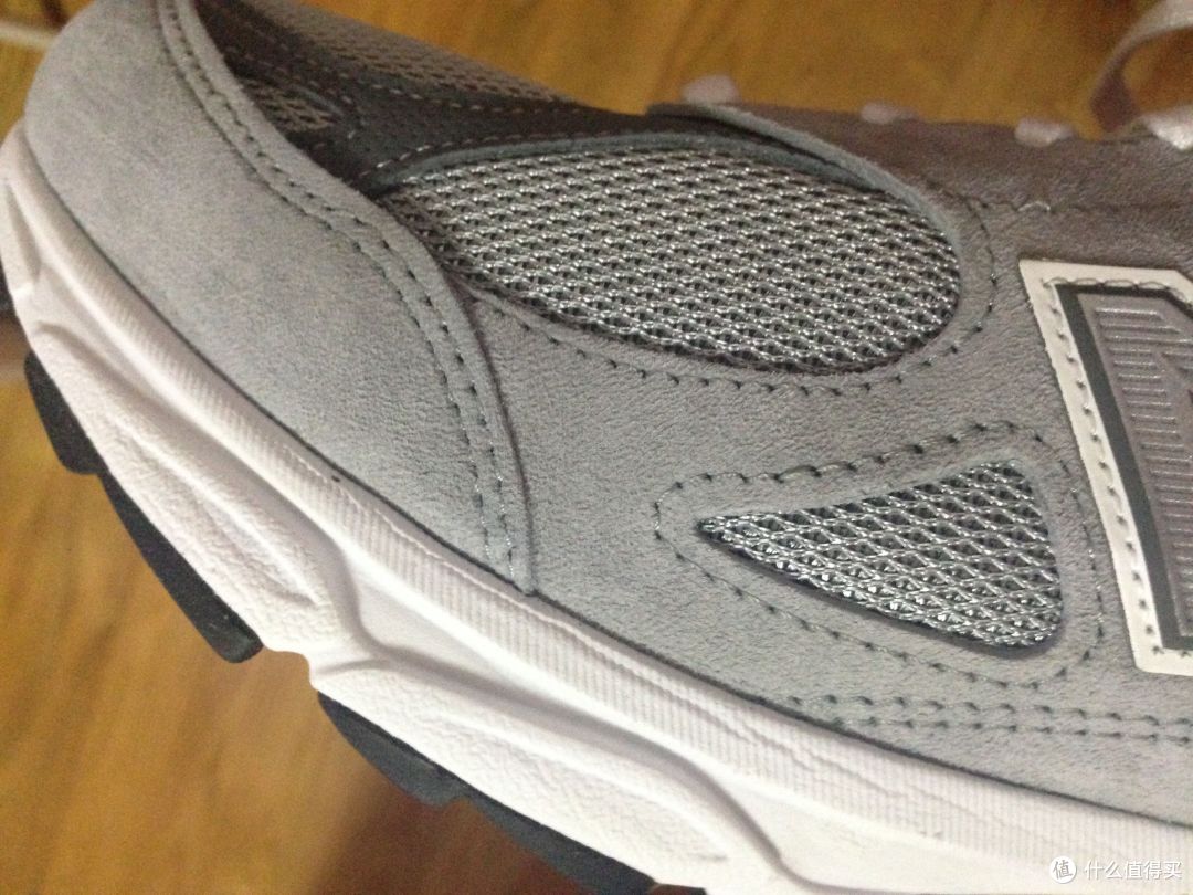 海淘回 new balance 990V3 男款 总统慢跑鞋