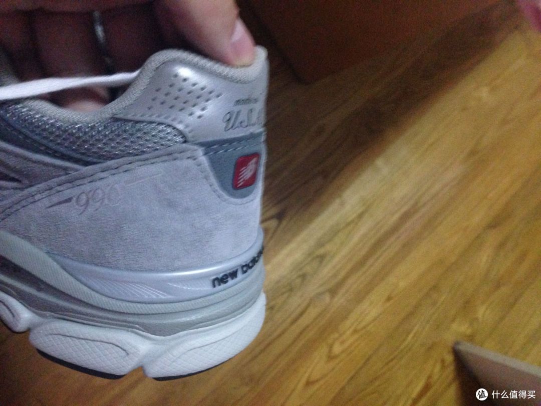 海淘回 new balance 990V3 男款 总统慢跑鞋
