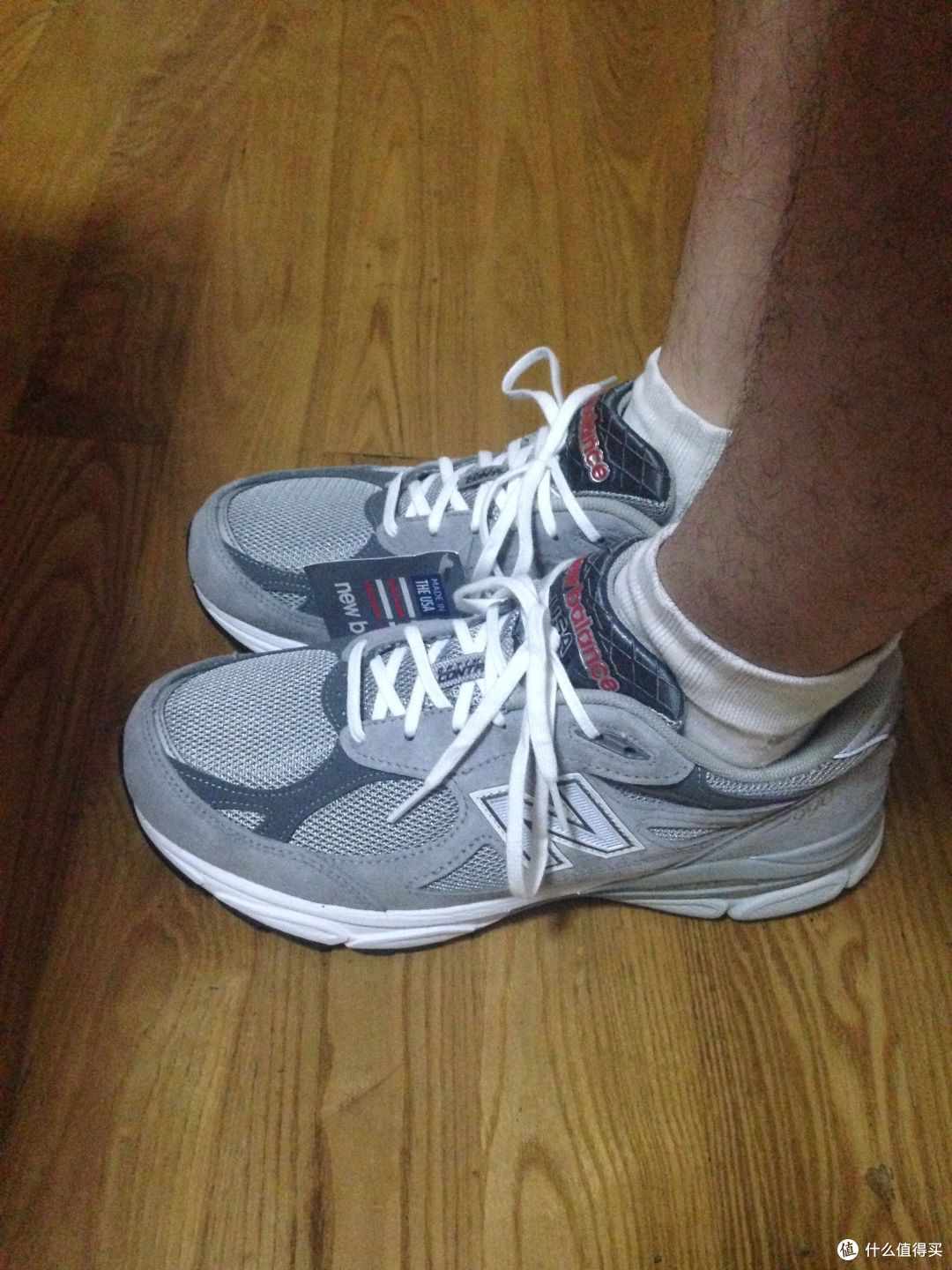 海淘回 new balance 990V3 男款 总统慢跑鞋
