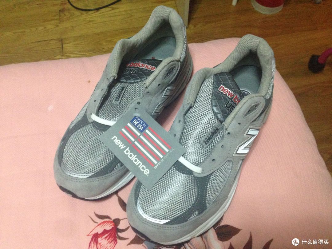 海淘回 new balance 990V3 男款 总统慢跑鞋
