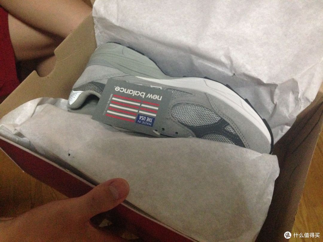 海淘回 new balance 990V3 男款 总统慢跑鞋