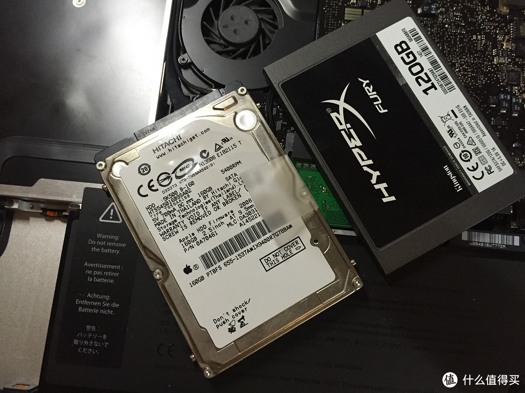 MacBook pro换HyperX SSD win系统下反装Mac os系统