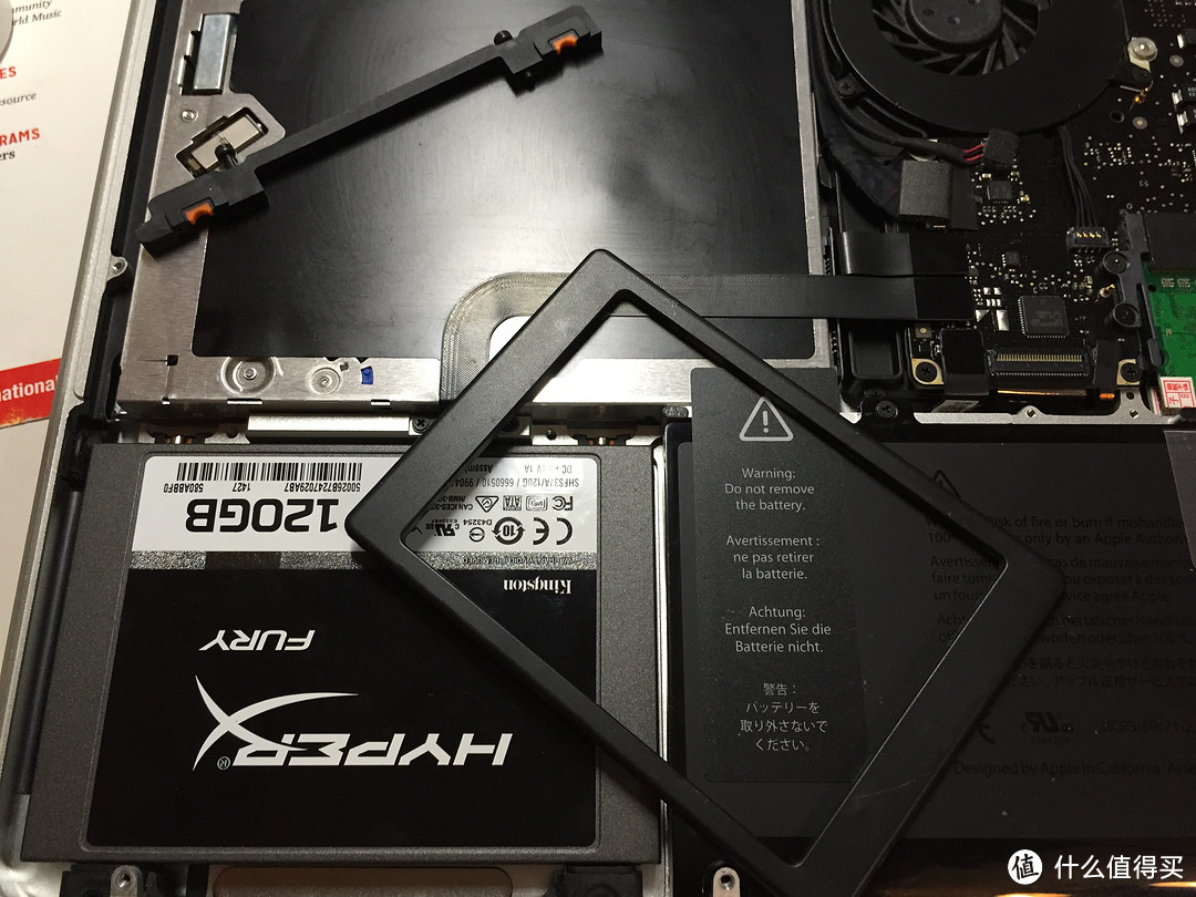 MacBook pro换HyperX SSD win系统下反装Mac os系统