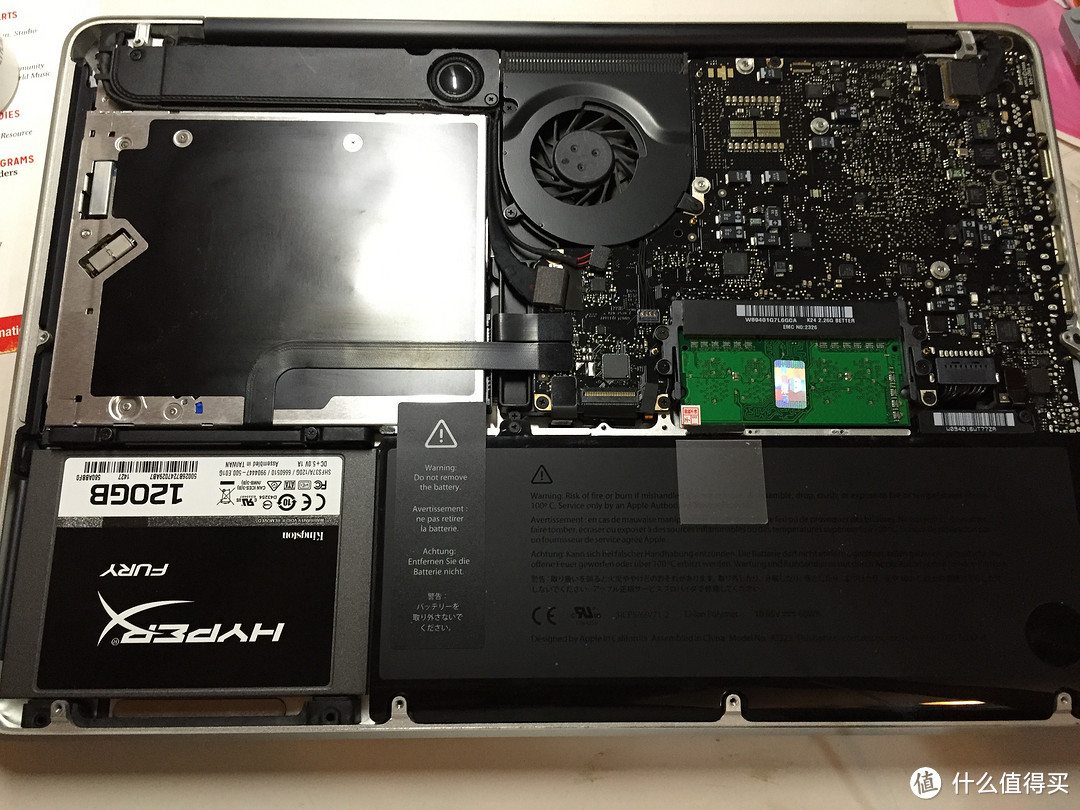 MacBook pro换HyperX SSD win系统下反装Mac os系统