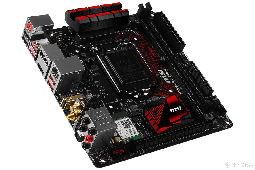 麻雀虽小五脏俱全:msi 微星 发布 Z170I Gaming Pro AC Mini-ITX主板
