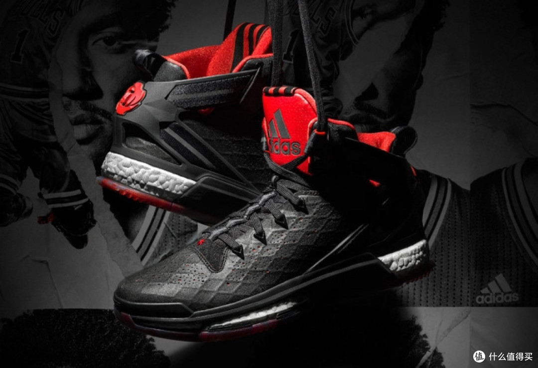 全掌Boost+FITFRAME绑带设计:adidas 阿迪达斯 推出 D Rose 6签名球鞋