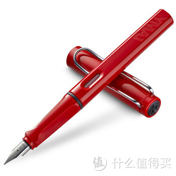 lamy 凌美 Safari狩猎者亮骚宝石红 F尖0.5钢笔