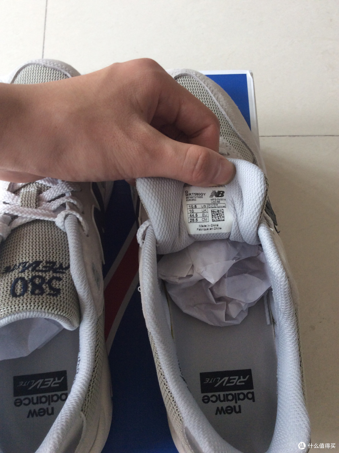 记海淘New Balance Classics MRT580 男款跑鞋