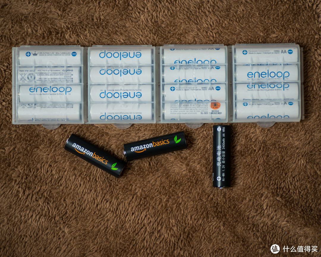 像爱老婆一样爱电池：AmazonBasics 亚马逊倍思 AA 2500mAh 充电电池展示